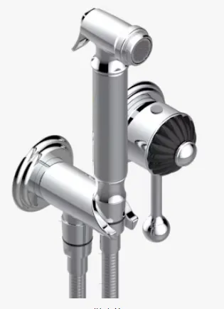 Гигиенический душ THG Jaipur Black Onyx, хром (A9C A02 5840/MBG)