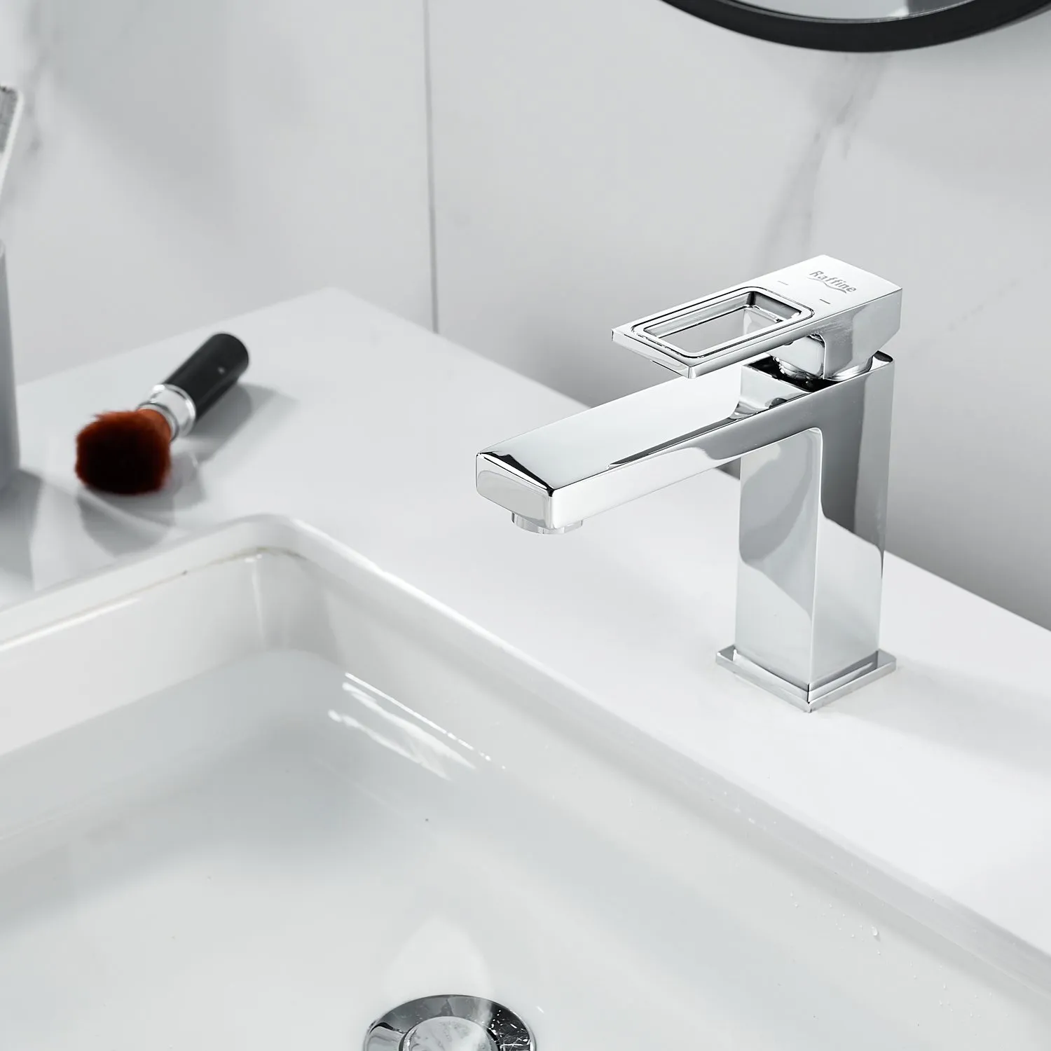 Смеситель для раковины Raffine F0196, хром