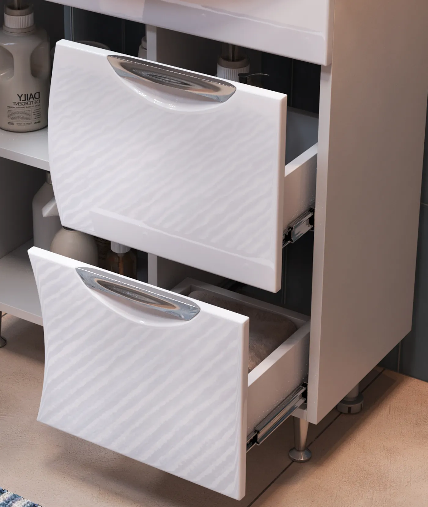 Тумба с раковиной напольная VIGO Callao tn.CAL.BAL.70.1D.2Y, 70 см