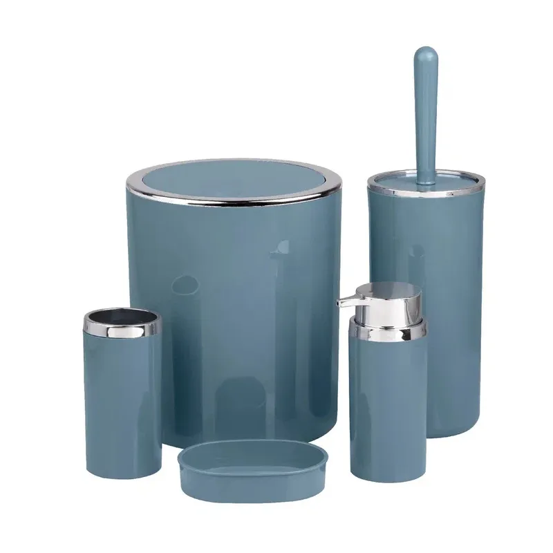 Ведро 5 л Fixsen ROUND BLUE FX-455-6, синий