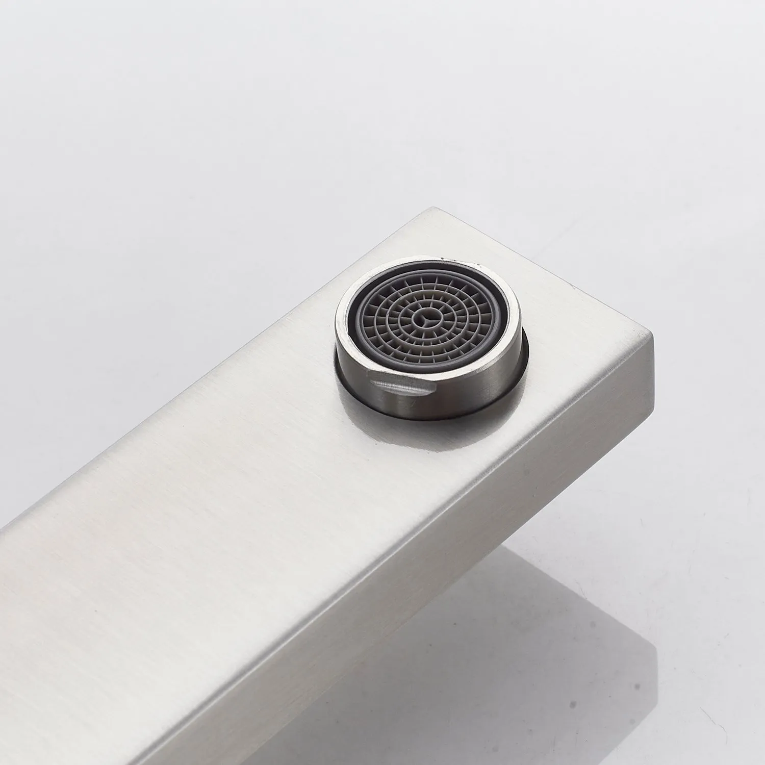 Смеситель для раковины высокий Shevanik S7011L, сатин