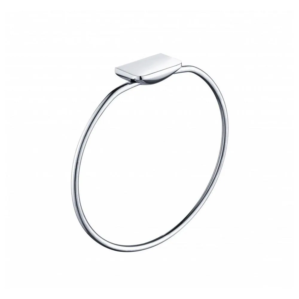 Кольцо для полотенец Grocenberg AC0063CR, хром