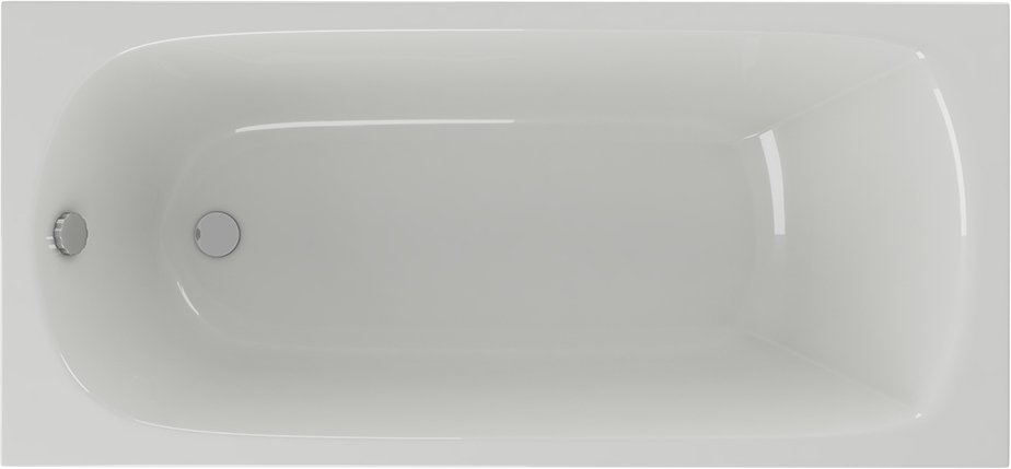 Ванна акриловая АКВАТЕК Ника 170x75 (без гидромассажа) NIK170-0000001