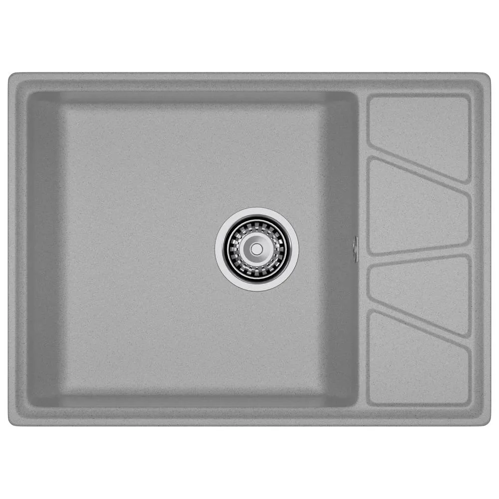 Кухонная мойка GranFest VERTEX 680L, серый