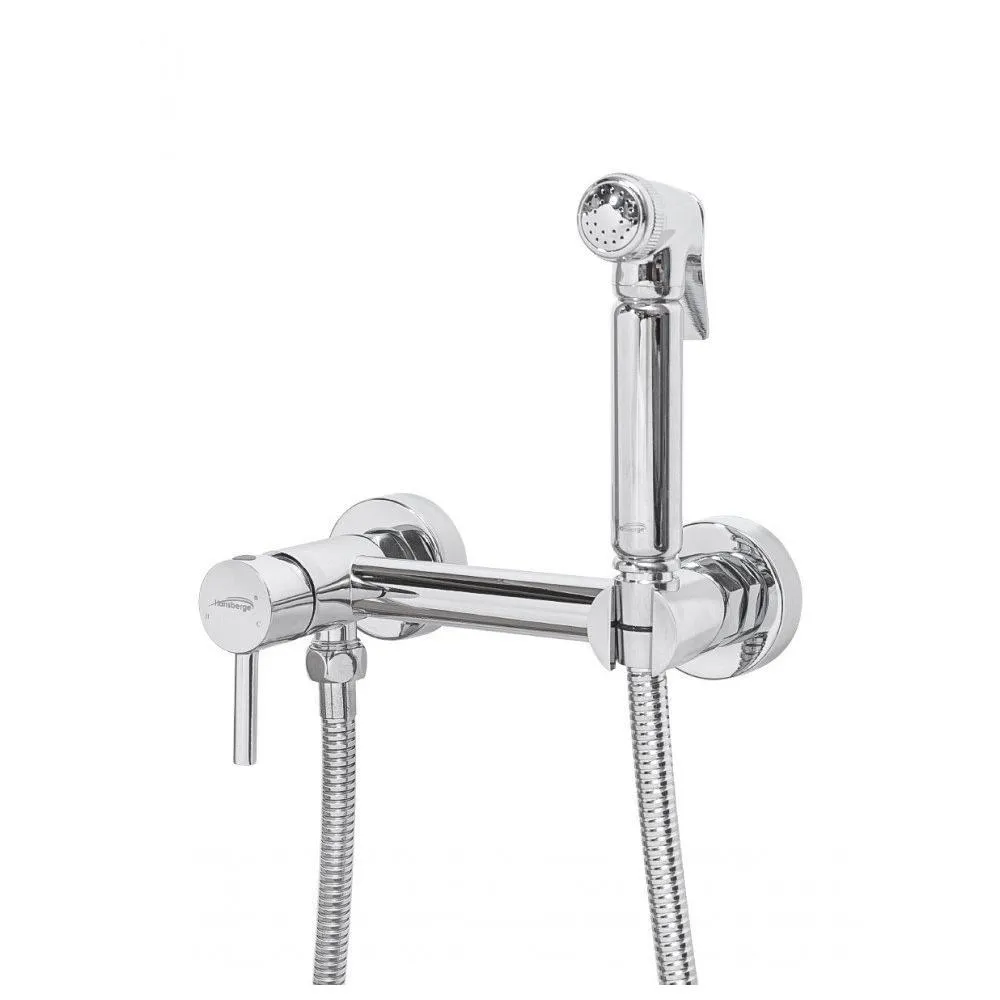 Гигиенический душ со смесителем Hansberge H0099C, хром