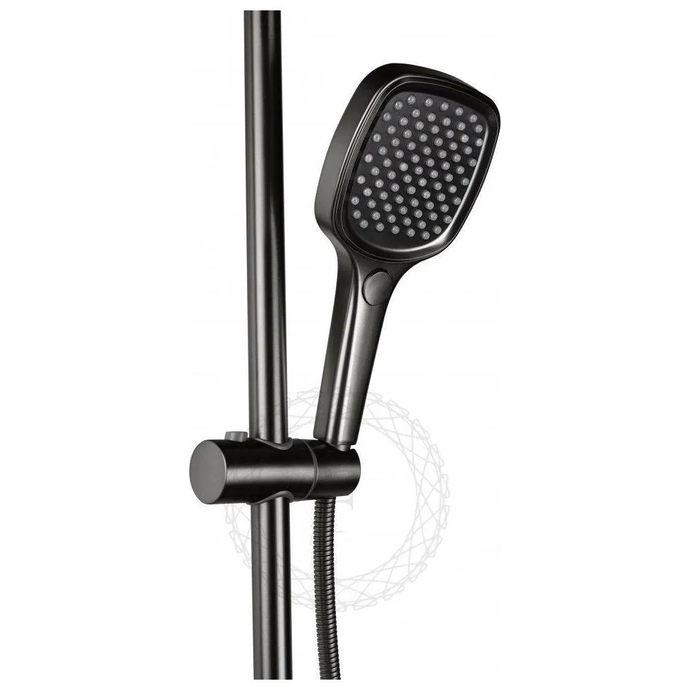 Душевая система FILARETE Retta FL2030BG, графит