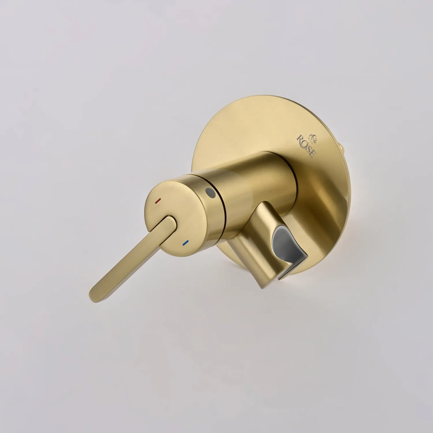 Гигиенический душ со смесителем Rose R235G, золотой сатин