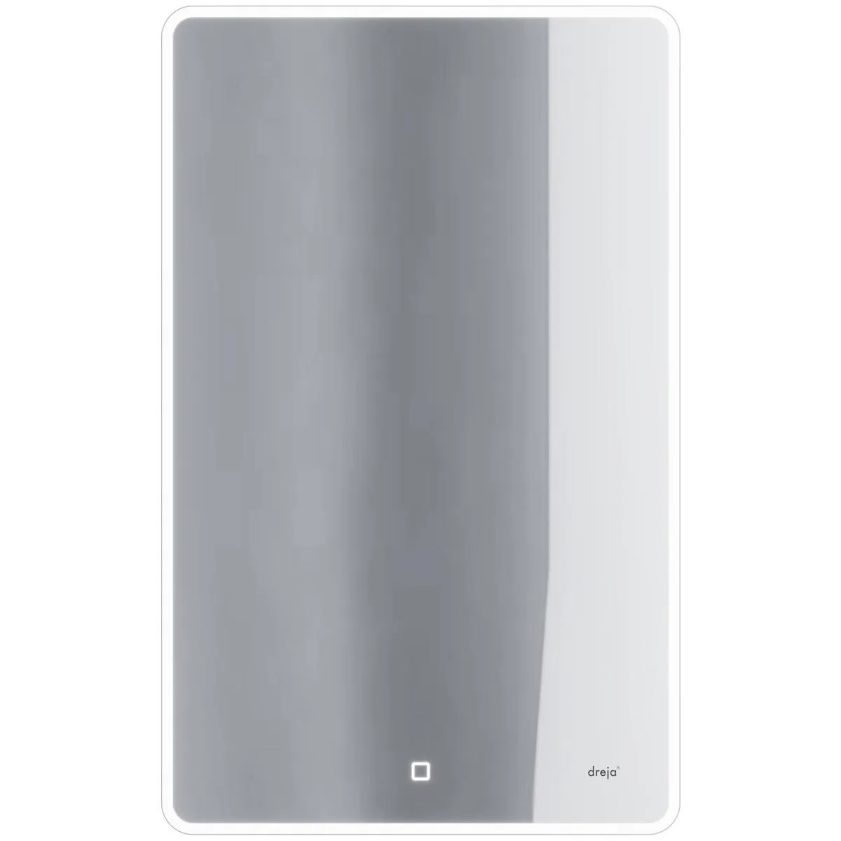 Зеркало Dreja Point 50x80 см, белый