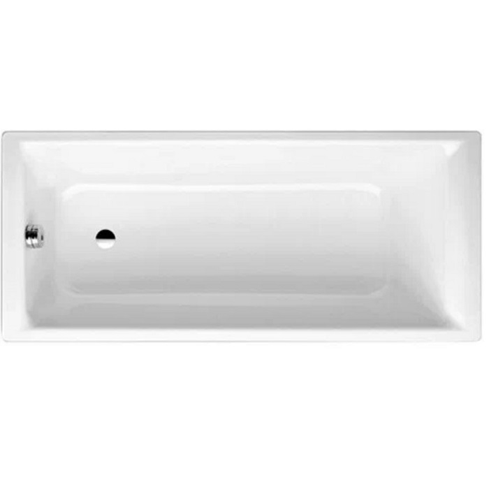 Ванна стальная Kaldewei Puro 170х75 Мод.656 белый (без перелива для водопадного налива с фунй перелива) + easy-clean