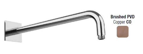 Держатель верхнего душа Almar Shower Arms, Copper Brushed PVD (E021112.CO)