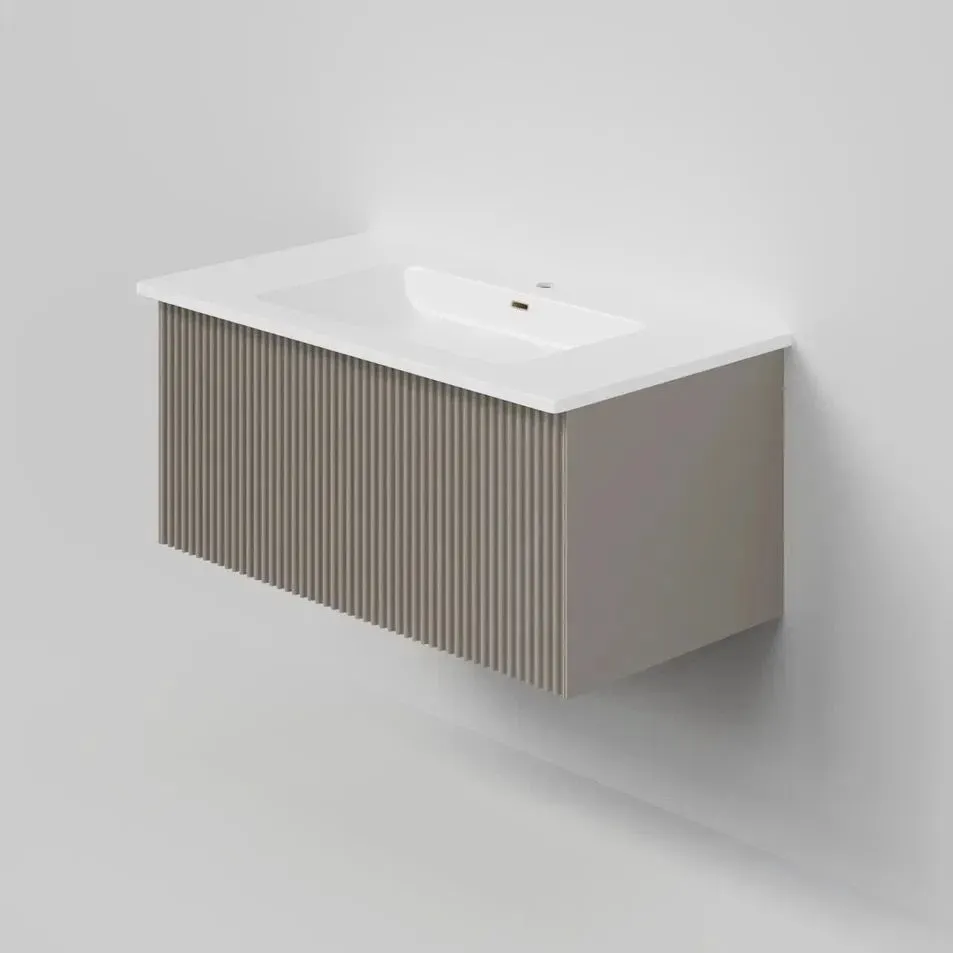 Тумба под раковину подвесная La Fenice Terra FNC-01-TER-C-80, бежевая