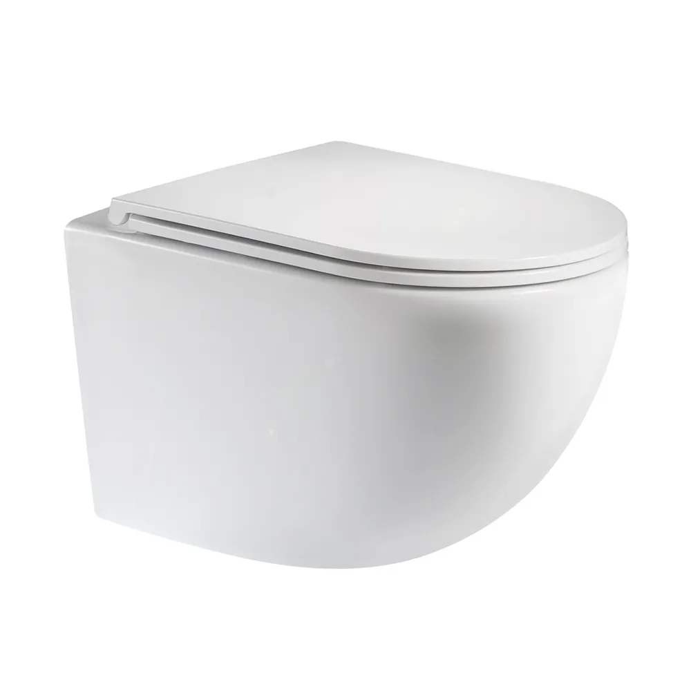 Унитаз подвесной Maretti Elena безободковый с микролифтом, EA10PBM06-844, белый