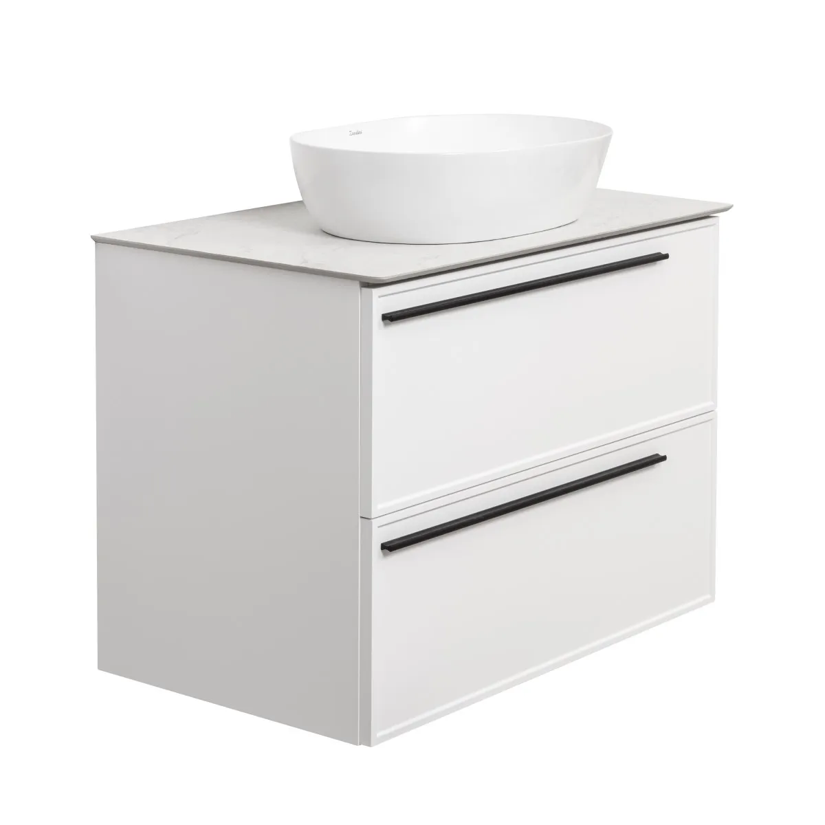 Тумба под раковину подвесная La Fenice Elba TWIN FNC-01-ELB-B-90-2, белая