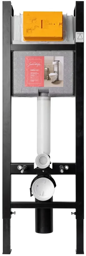 Комплект унитаз с инсталляцией и сиденьем микролифт Jacob Delafon Modern Life E21774RU-00 безободковый