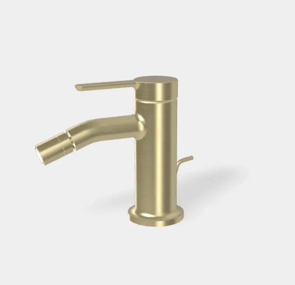 Смеситель для биде Fima Carlo Frattini Snap, шампань брашированная (F3112HS)