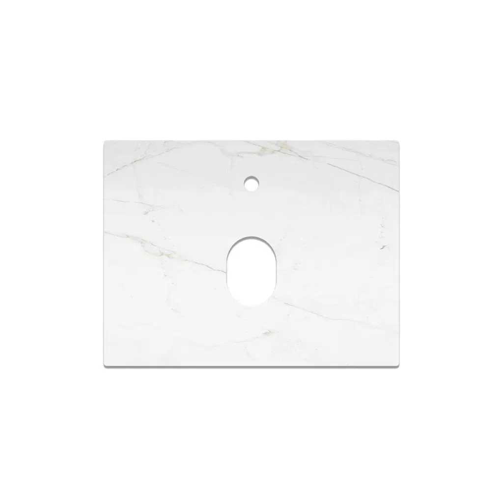 Столешница La Fenice Granite Gray Structural Terra 60 см, белая