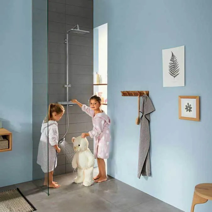 Душевая система Hansgrohe Croma E Showerpipe 280 1jet 27630000, хром