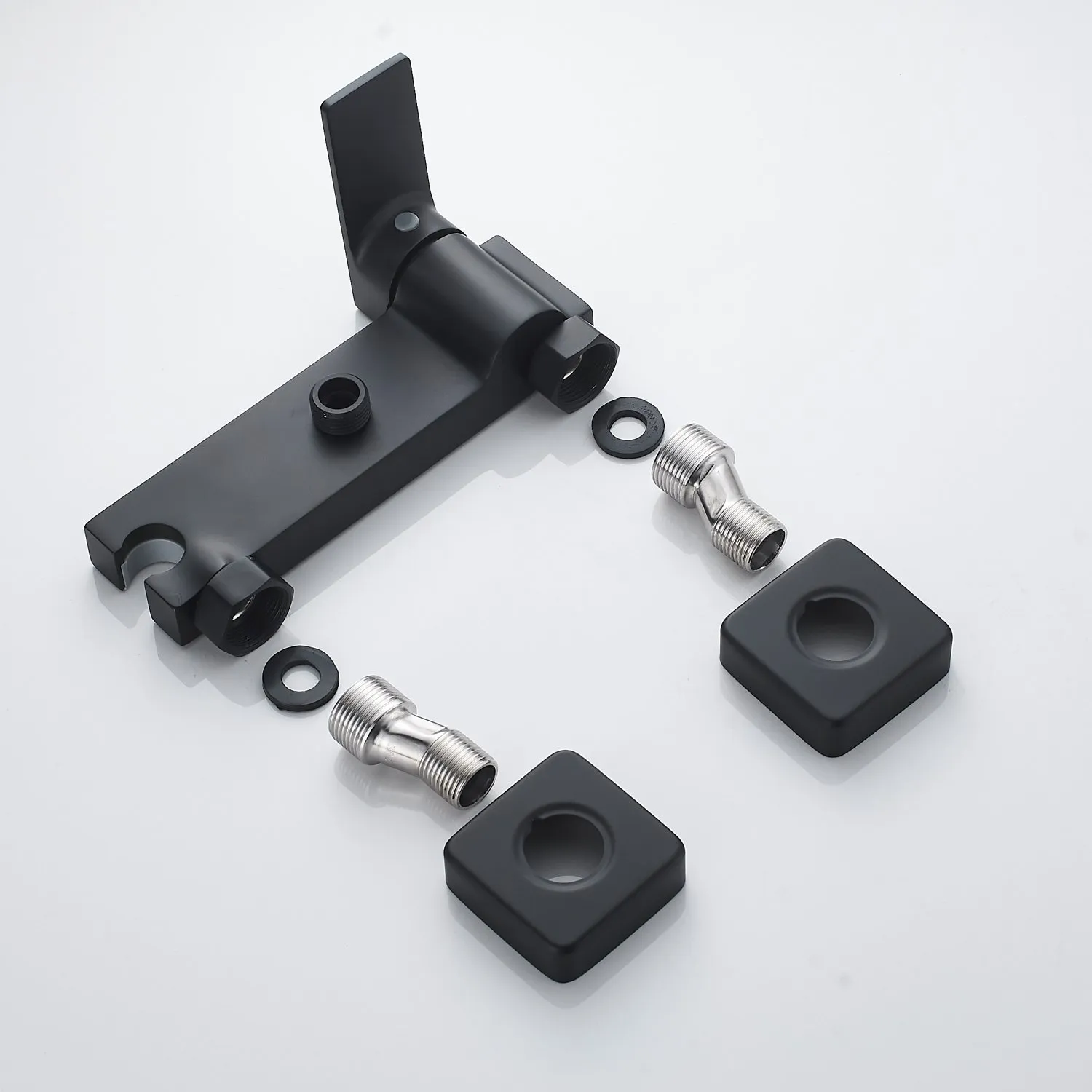 Гигиенический душ со смесителем Rose R1805H-1, черный