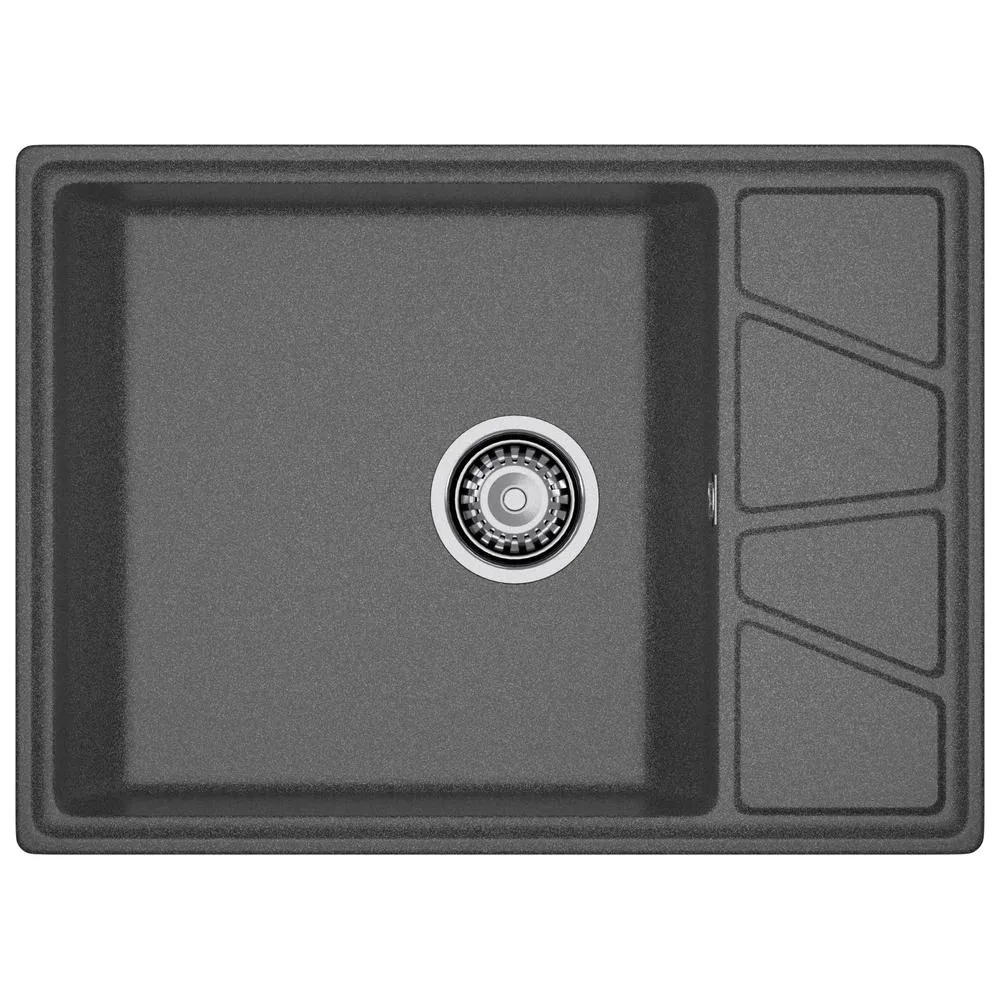 Кухонная мойка GranFest VERTEX 680L, графит
