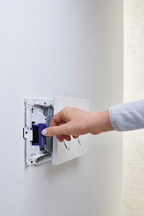 Шахта Geberit DuoFresh Stick (115.062.BZ.1) для опускания чистящих кубиков (антрацит)