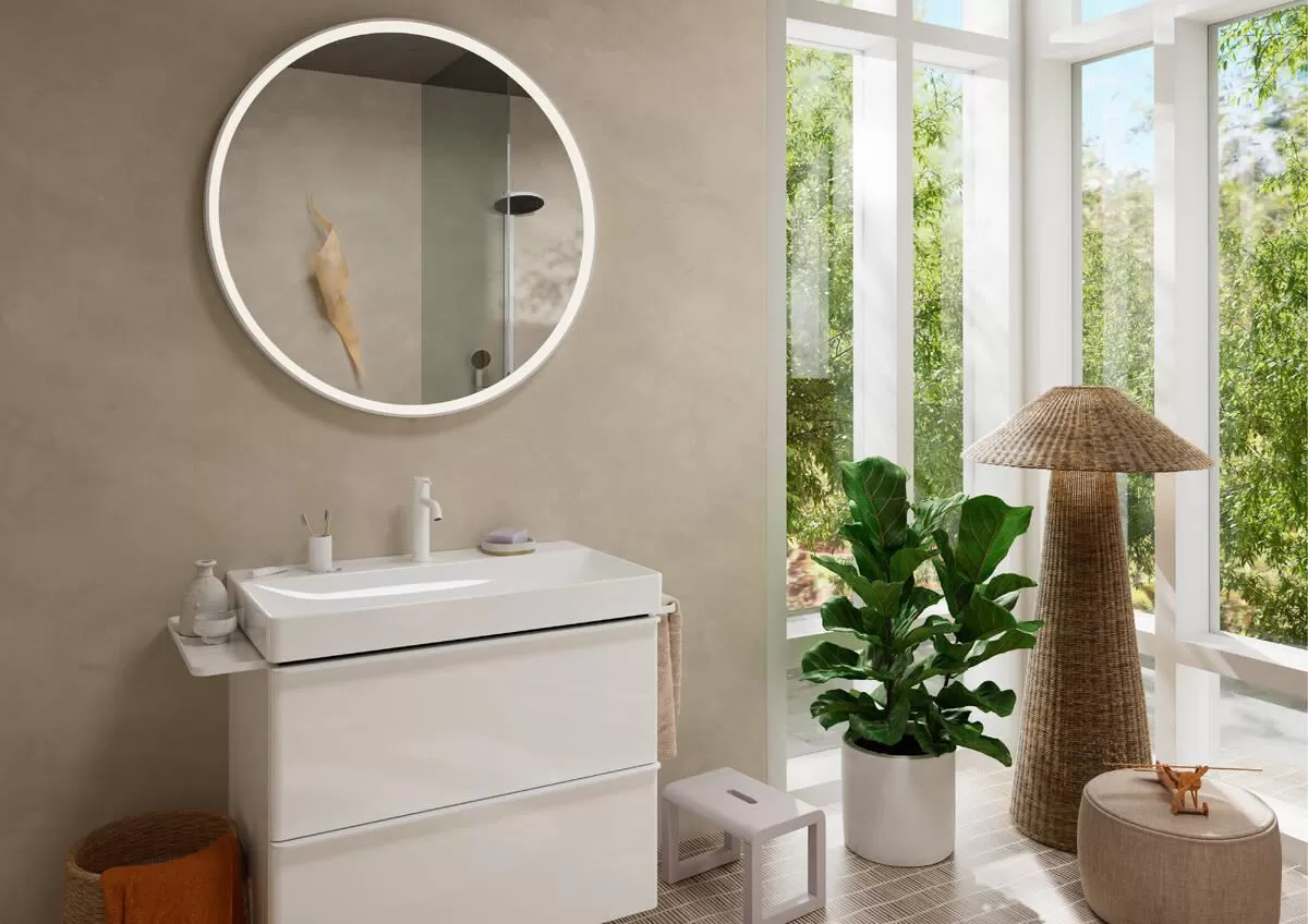 Смеситель для раковины HANSGROHE Tecturis S 73311000, 110 мм, без донного клапана
