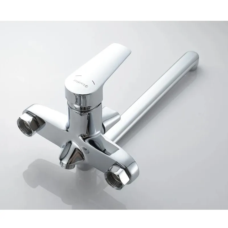 Смеситель для ванны Knotlor KN-13, хром