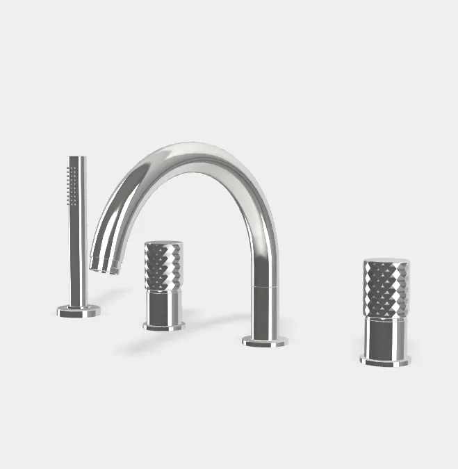 Смеситель для ванны и душа Fima Carlo Frattini Spillo Tech, X Collection, хром (F3044TNXCR)