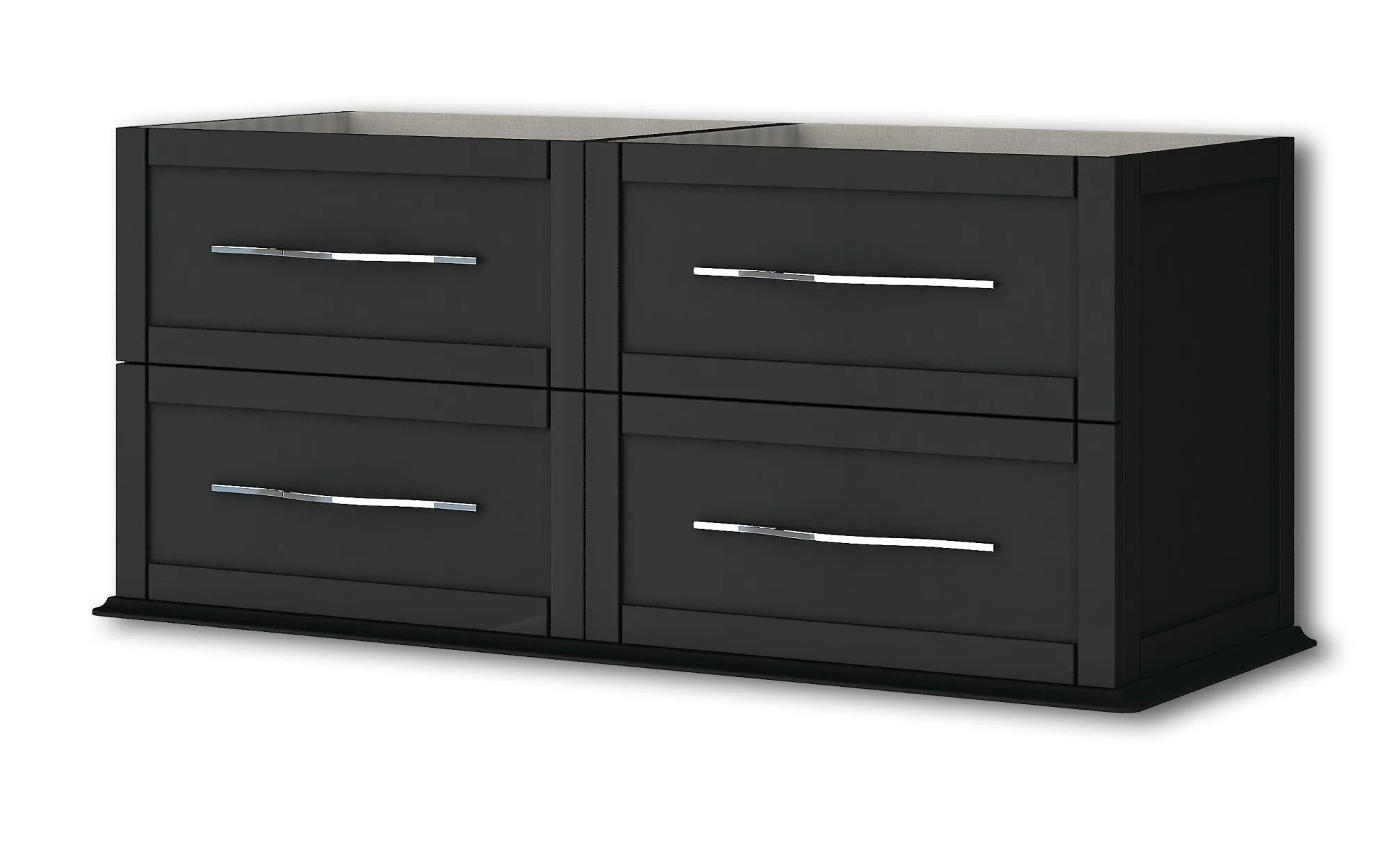 База под раковину Cezares Tiffany 1200х460х550, Nero Grafite (54955)