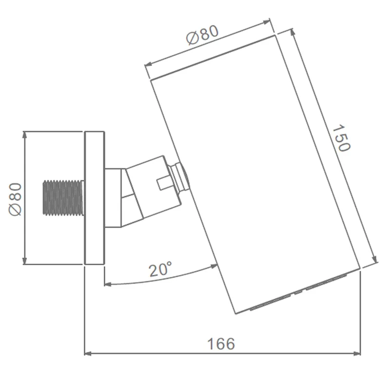 Верхний душ Raglo R452.07.03, золотой сатин
