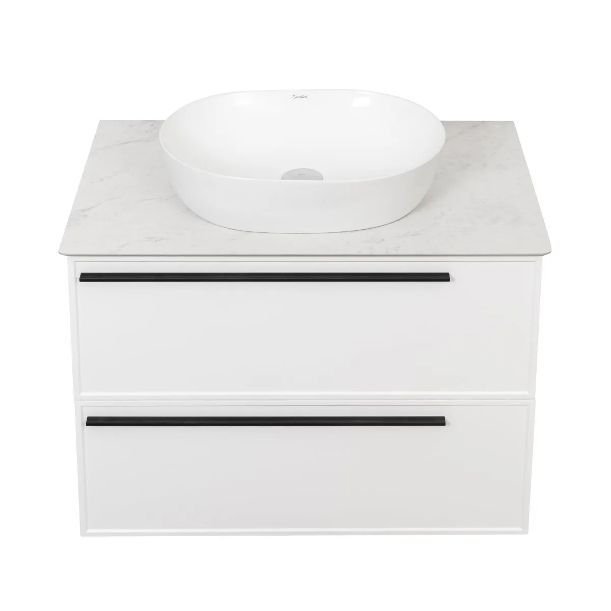 Тумба под раковину подвесная La Fenice Elba TWIN FNC-01-ELB-B-90-2, белая