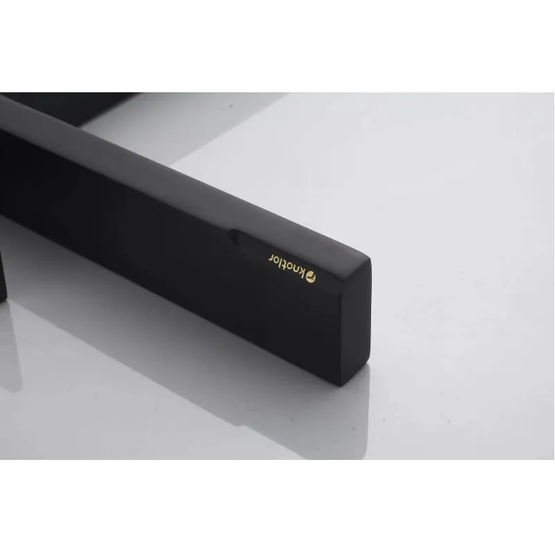 Смеситель для раковины высокий Knotlor KN-24/BL, черный