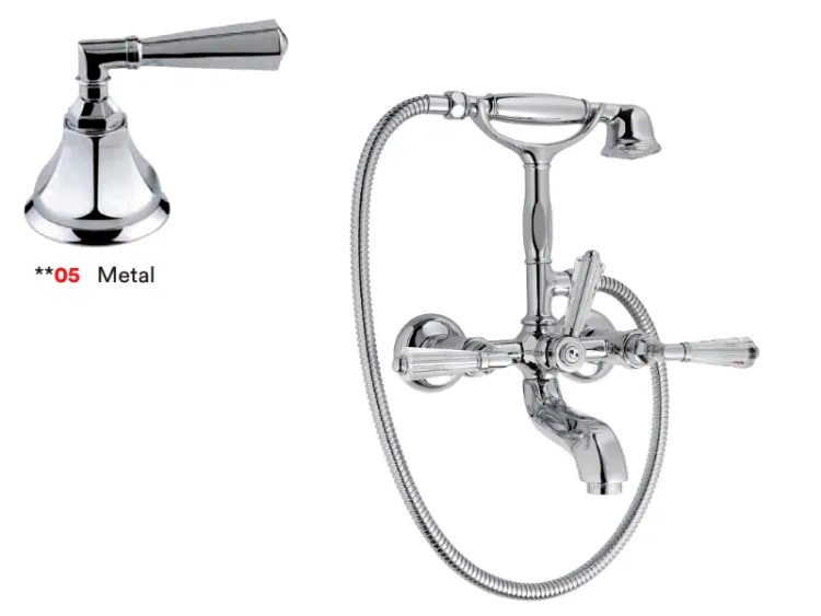 Смеситель для ванны и душа Nicolazzi Teide Metal, Bronze Plated (1901 BZ 05)