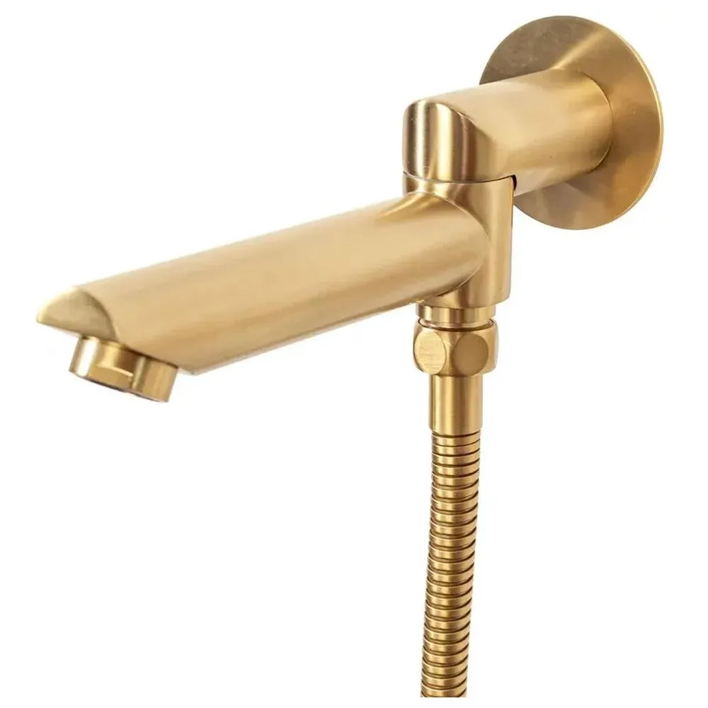 Душевая система встраиваемая Hansberge H6095MG, матовое золото