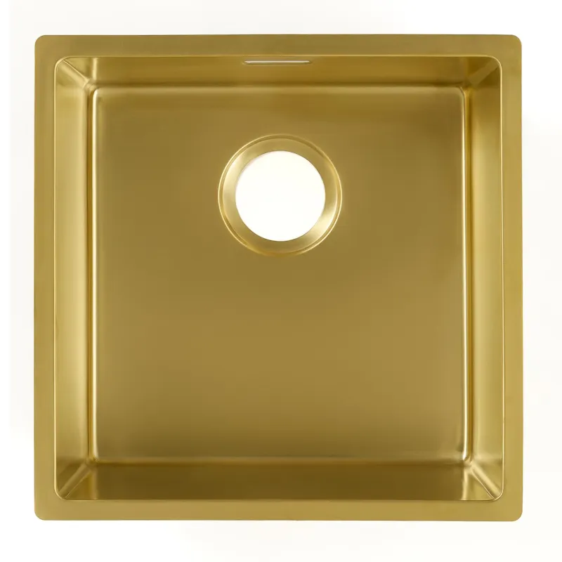 Кухонная мойка Grandex Aqua Optima 5011351, золото