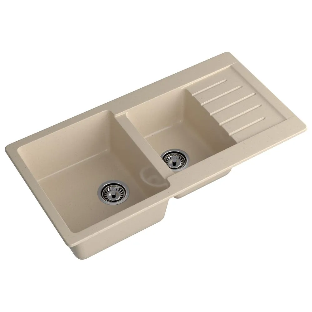 Кухонная мойка GranFest PRACTIK 980KL, кашемир