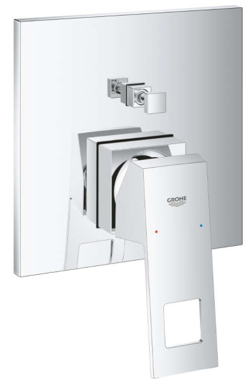 Смеситель для ванны GROHE Eurocube встраиваемый без излива, хром (арт. 24062000)
