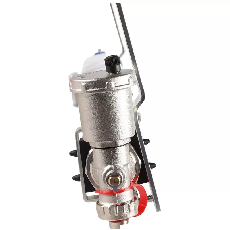 Коллектор Rommer 1"x3/4" на 7 контуров с расходомерами в сборе (нерж. сталь) (RMS-1210-000007)