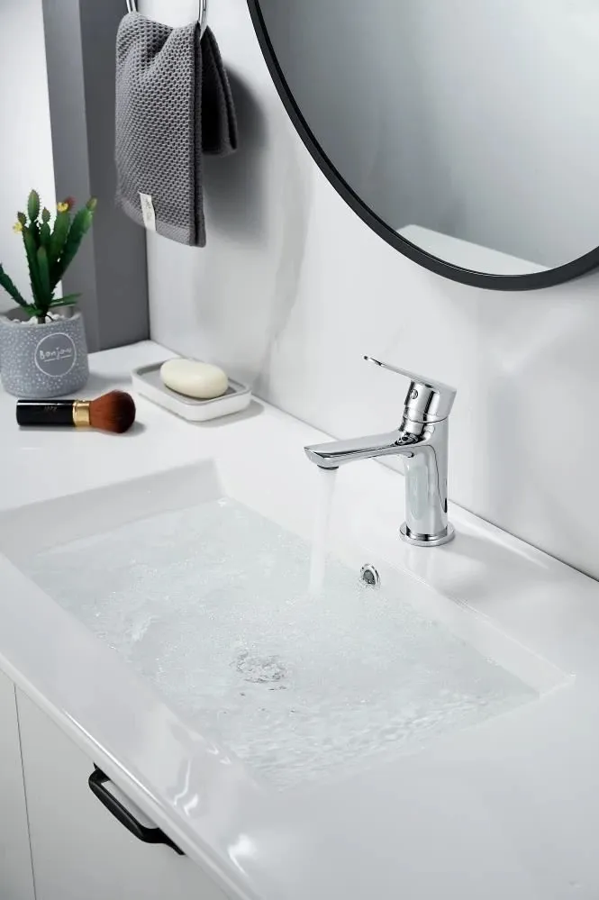 Cмеситель для раковины Knotlor KN-50, хром