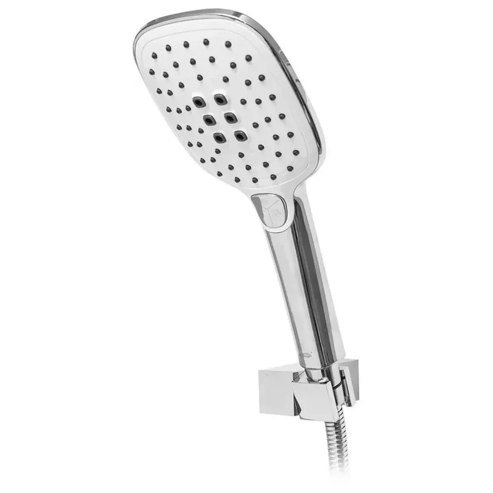 Душевая система встраиваемая Hansberge H6077W, белый/хром