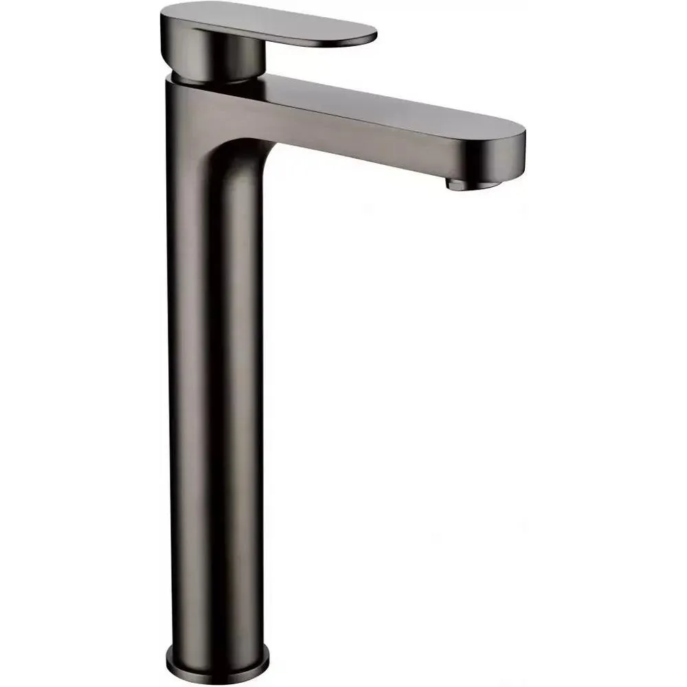 Смеситель для раковины высокий Grocenberg GB3011BG, графит