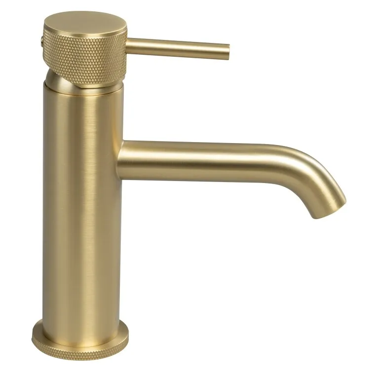 Смеситель для раковины Splendy Passion золото матовое брашированное (PA201168GK1GM)