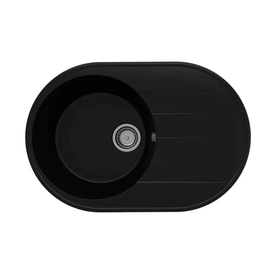 Кухонная мойка Ulgran Quartz Nora 750-07, уголь