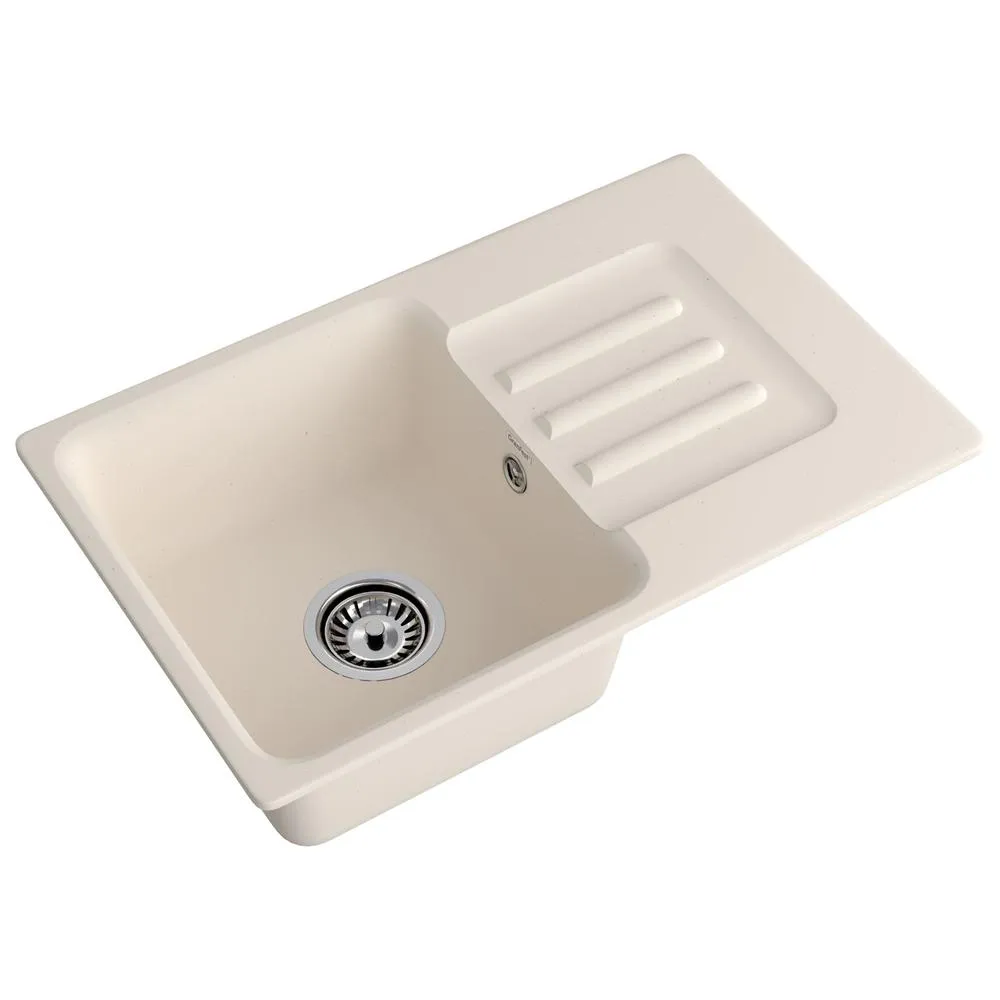 Кухонная мойка GranFest SMART 680L, белый