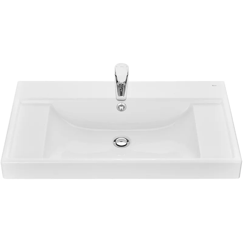 ZRU9307562 Roca ONA раковина мебельная 800х460x132 мм из композитного материала, белый