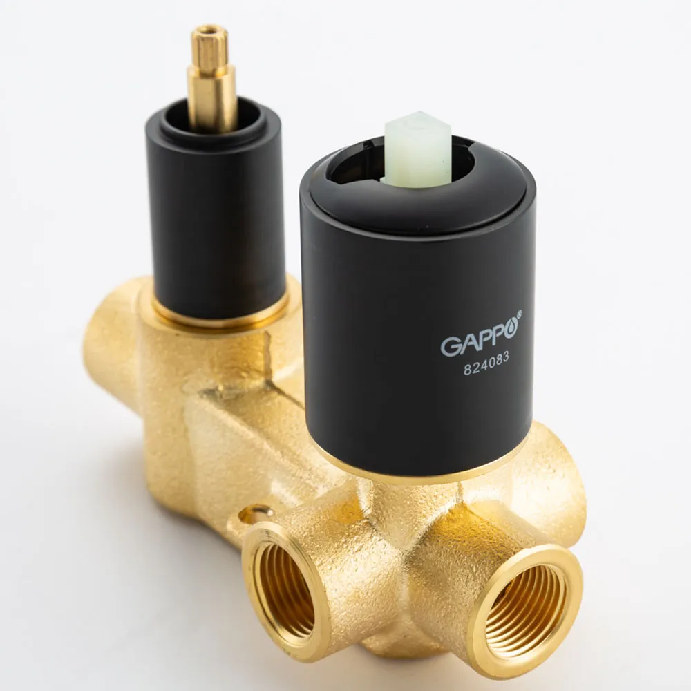 Душевая система встраиваемая GAPPO G7106-6, черный