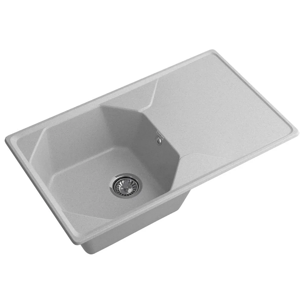 Кухонная мойка GranFest UNIQUE 840L, серый