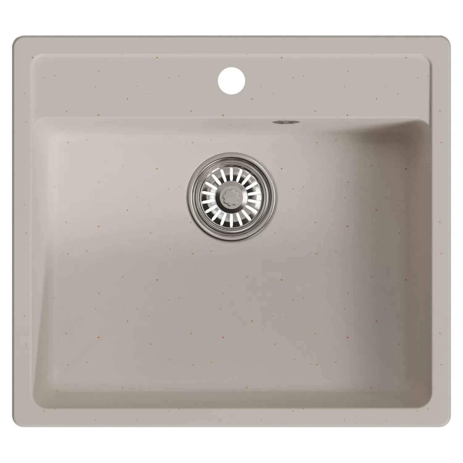 Мойка MIXLINE ML-GM15 белая (331)  560*500*180мм NEW (551918)