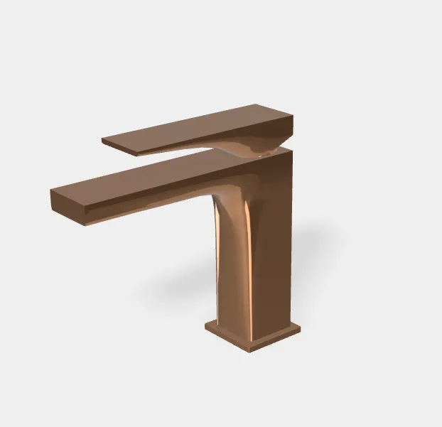 Смеситель для раковины Fima Carlo Frattini Zeta, бронза янтарная (F3961NZL)