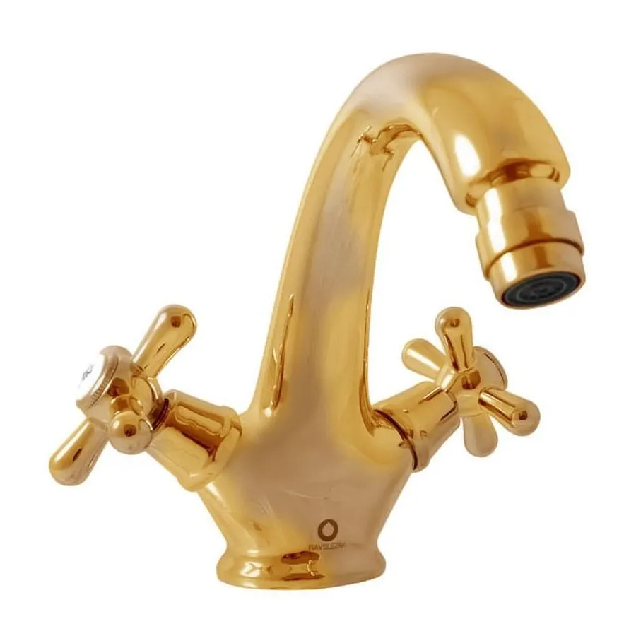 Смеситель для биде Rav Slezak MORAVA MK143.5KZ, золото
