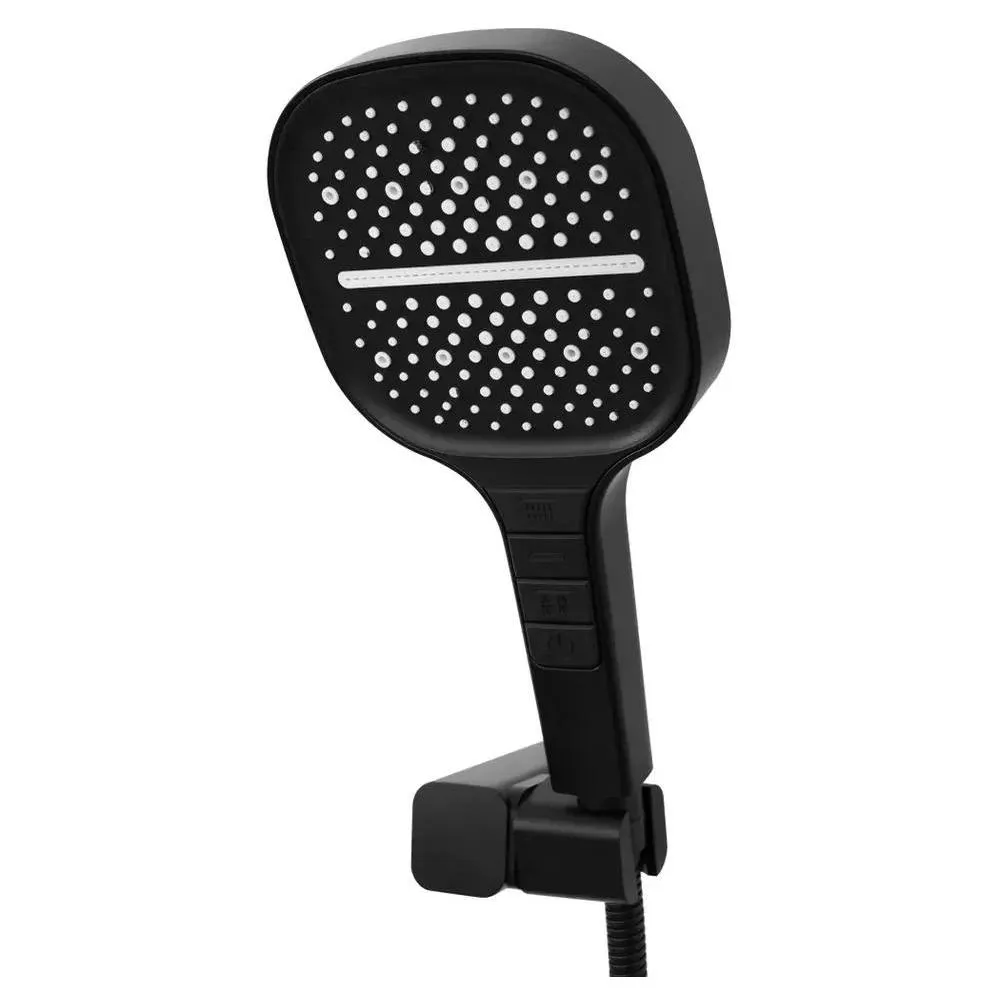 Смеситель для ванны Hansberge H4077BL, черный